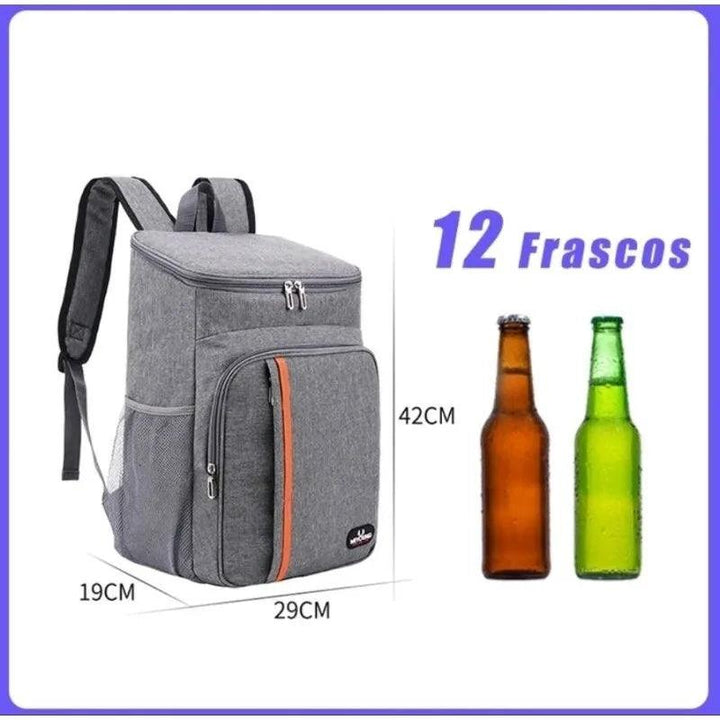 Mochila Térmica Cooler Portátil para Piqueniques, Viagens e Passeios.
