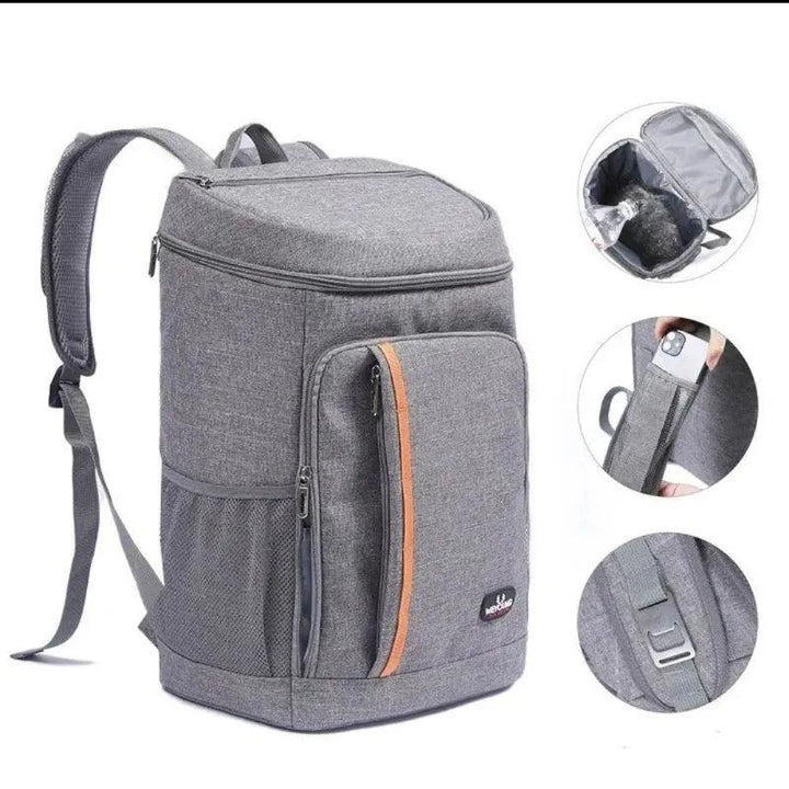 Mochila Térmica Cooler Portátil para Piqueniques, Viagens e Passeios.