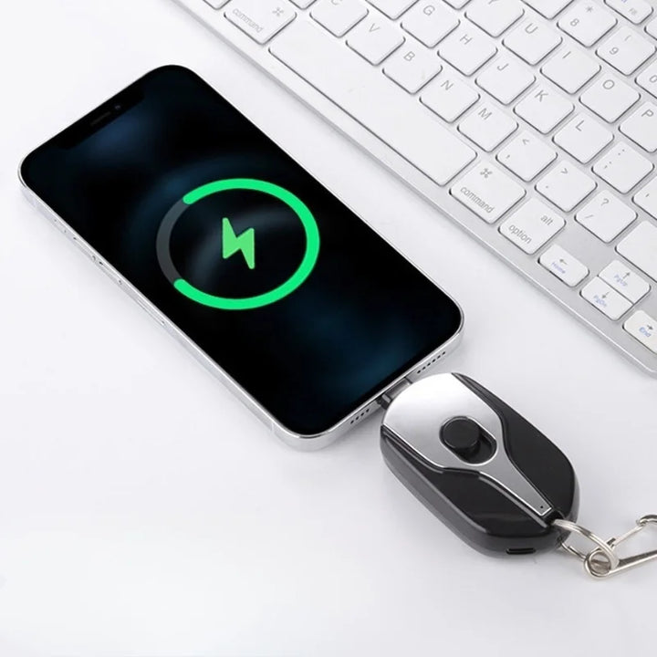 Carregador powerbank  de Celular Chaveiro com carregamento rápido.