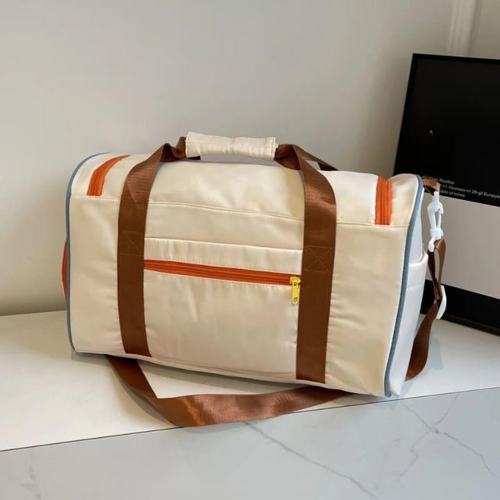 Bolsa de Viagem Média – Versátil e Funcional Zíper Traseiro