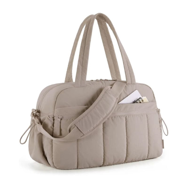 Bolsa de Viagem de Mão Grande Capacidade - Elegance Voyager Marrom