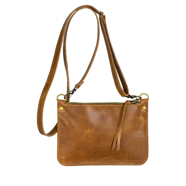 Bolsa Feminina Pequena Transversal Caramelo