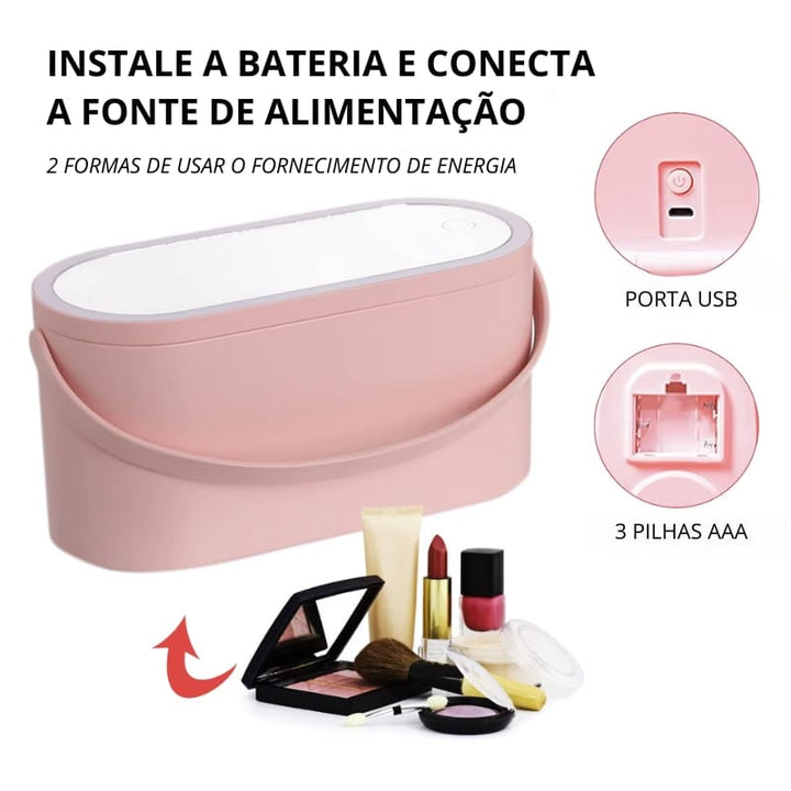 Caixa de Maquiagem Detalhes
