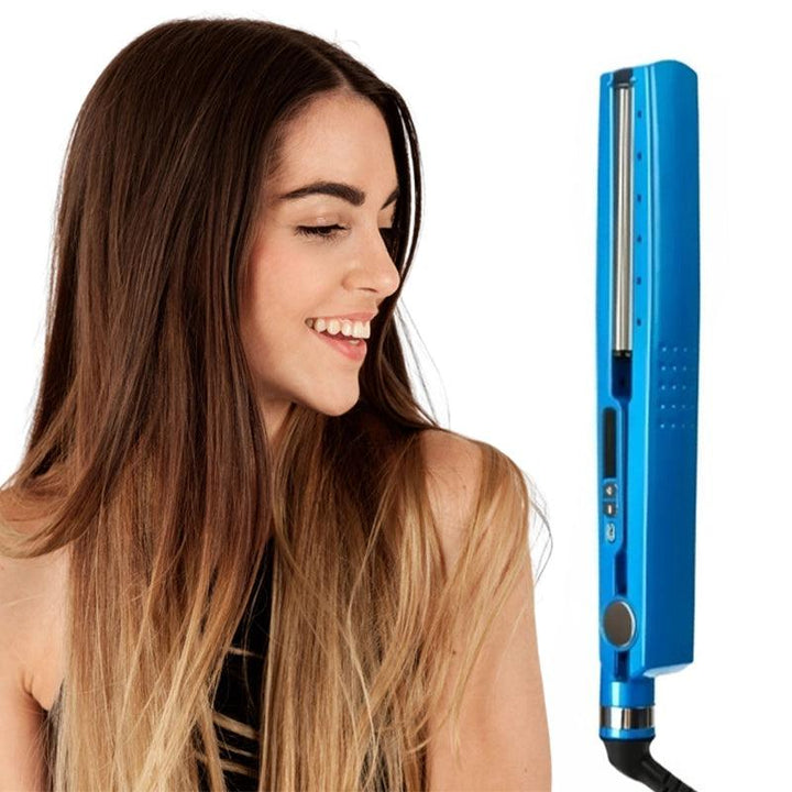 Prancha Chapinha de Cabelo Nano Titanium Bivolt – Alisamento Profissional e Seguro