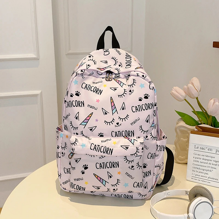 Mochila Escolar Infantil Rosa