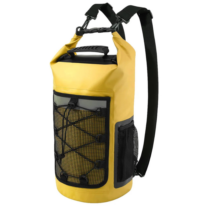 Mochila Impermeável Amarela