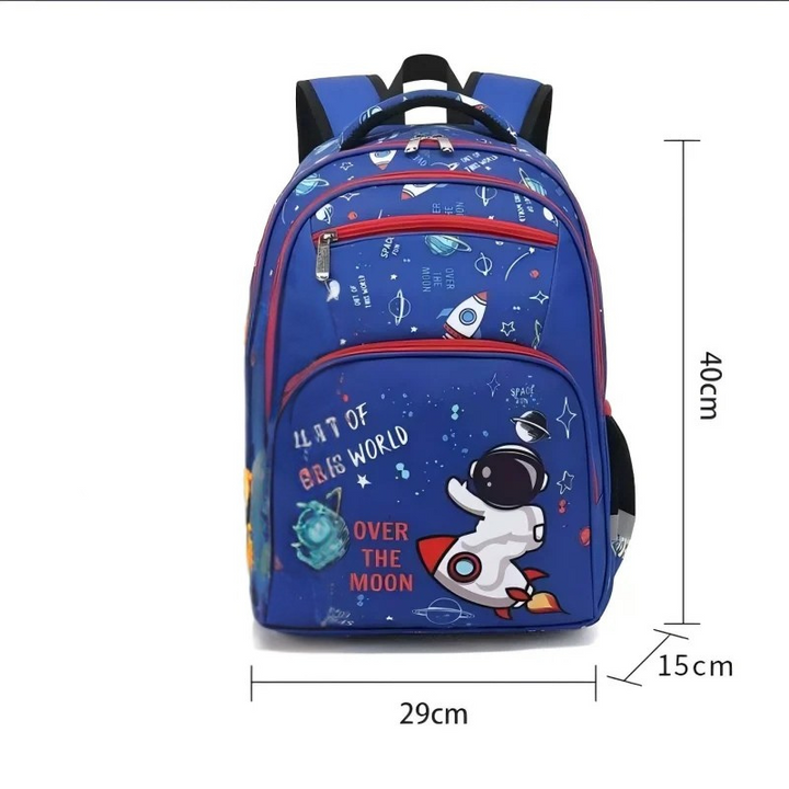 Mochila Infantil Foguete para Escola