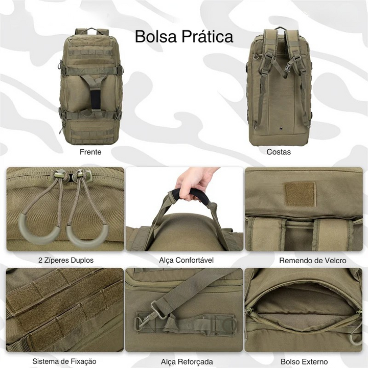 Mochila Multifuncional Esportiva Impermeável