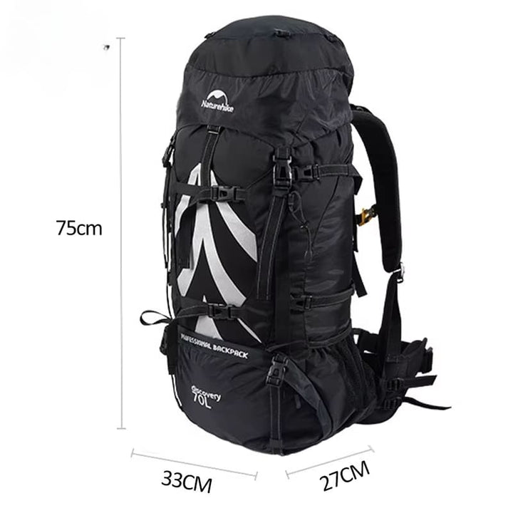 Mochila Trilha Impermeável Preto