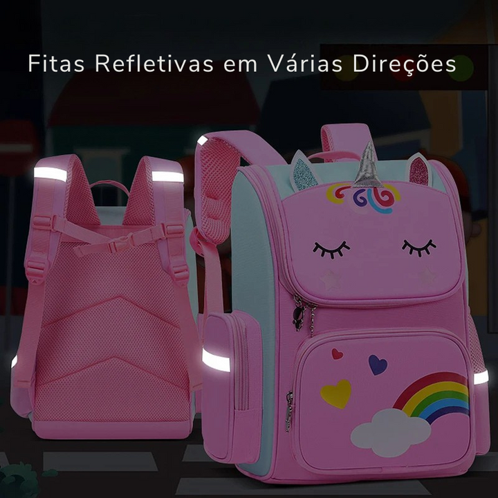 Mochila Infantil para Menina à Prova d’Água
