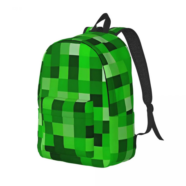 Mochila Verde Creeper Escolar e Trabalho Unissex