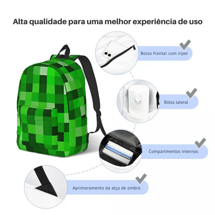Mochila Verde Creeper 