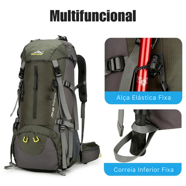 Mochila 50L Unissex para Caminhada