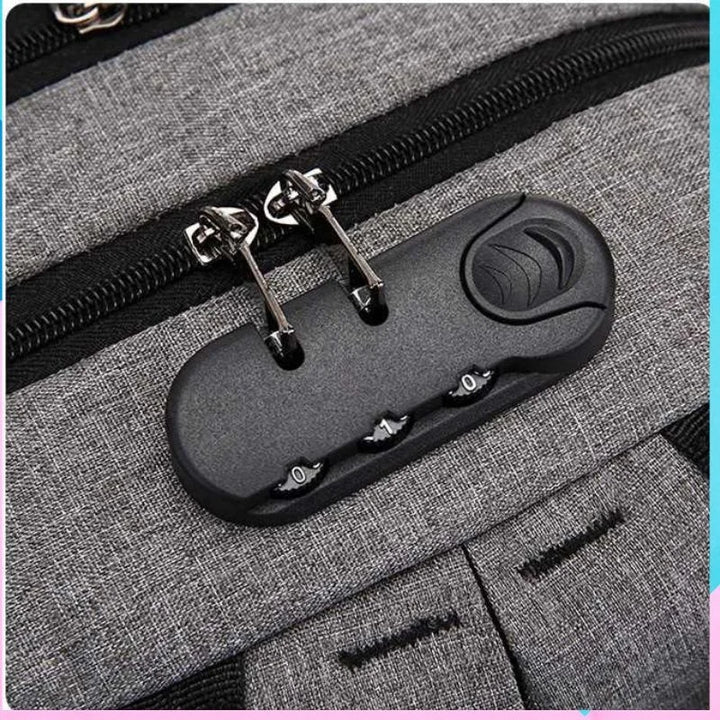 Mochila Antifurto Impermeável para Notebook até 15