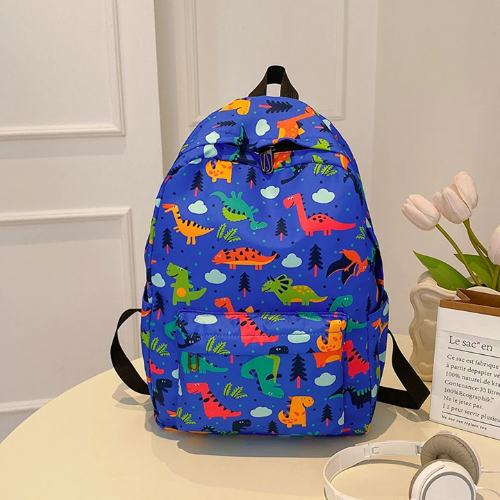 Mochila Escolar Desenho Animado Multi-bolsos