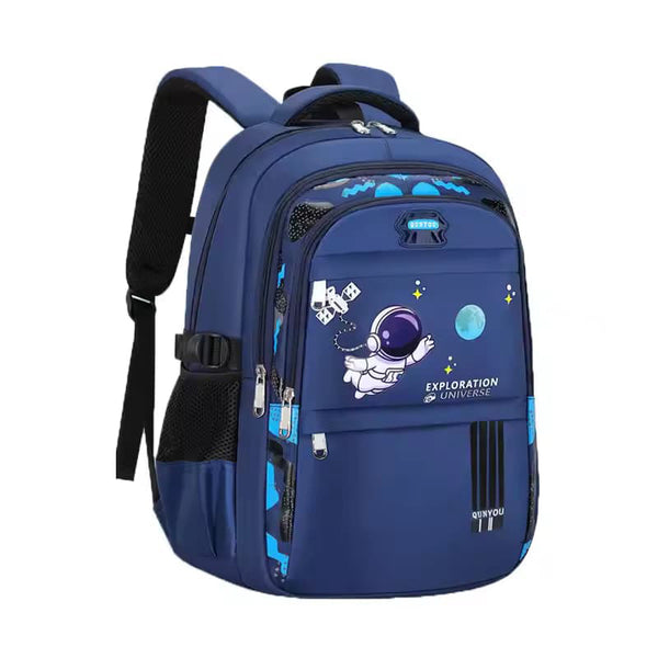 Mochila Astronauta para Escola à Prova d’Água
