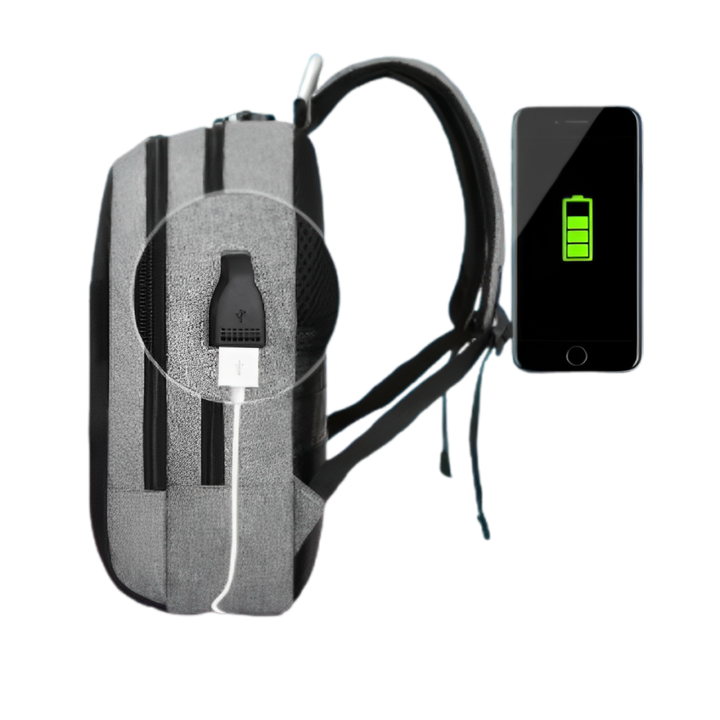 Mochila Antifurto Impermeável para Notebook até 15