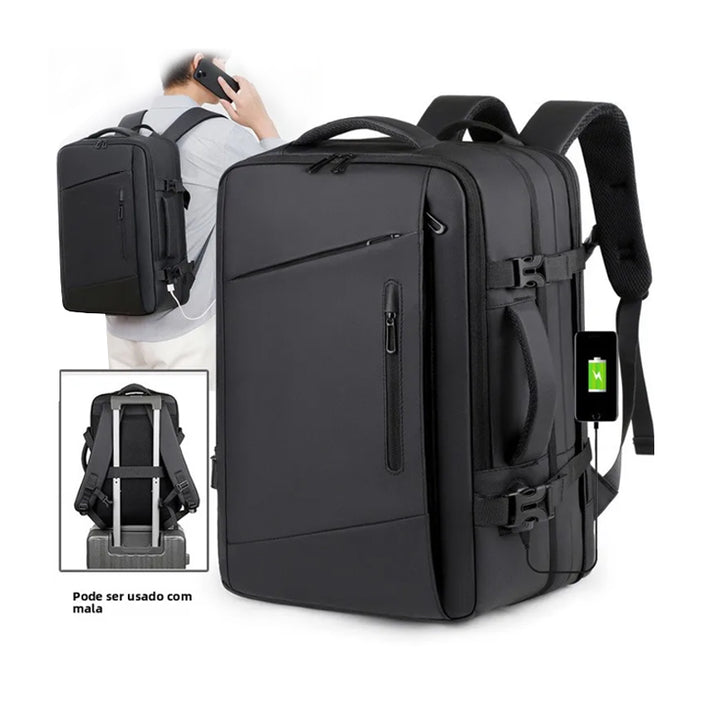 mochila para viagem e notebook