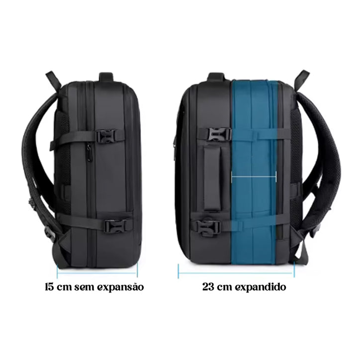 mochila para viagem e notebook