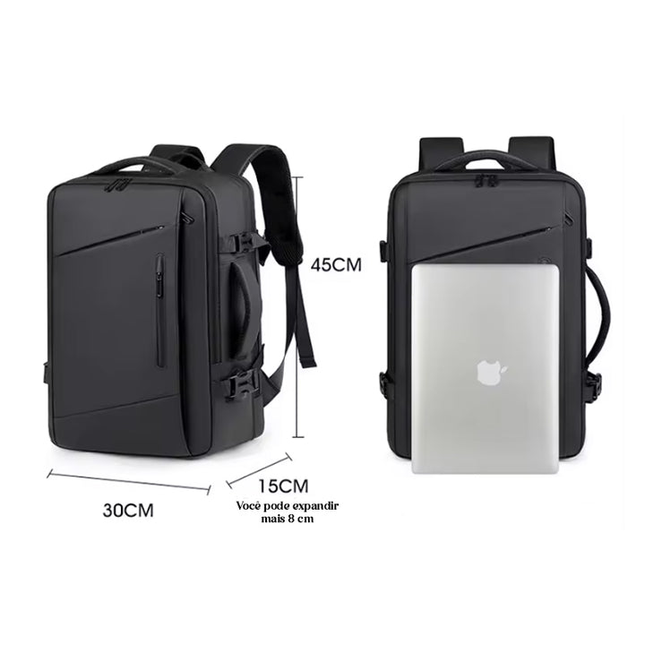 mochila para viagem e notebook