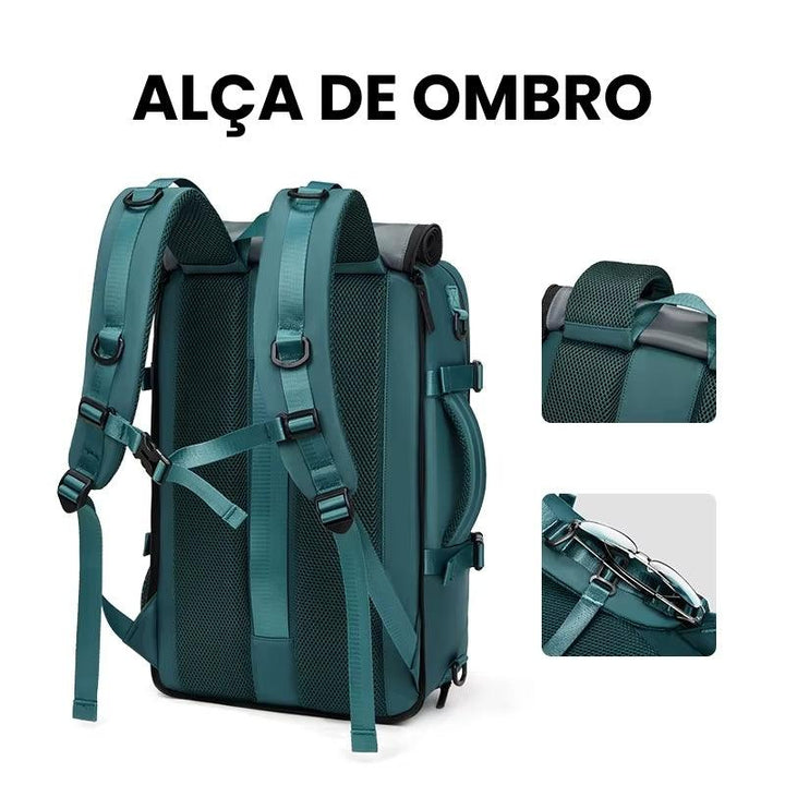 Mochila de Viagem Impermeável