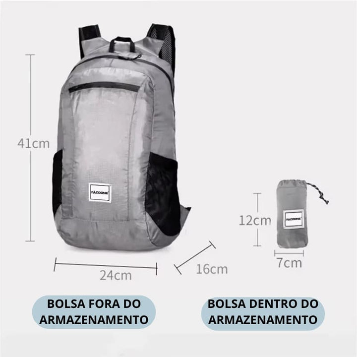Mochila para Viagem Medidas