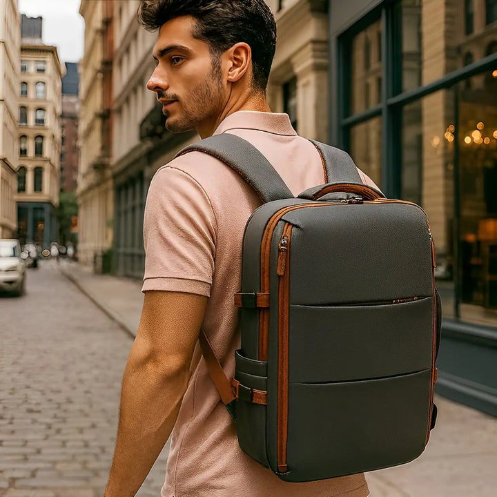 Mochila unissex para viagem e notebook
