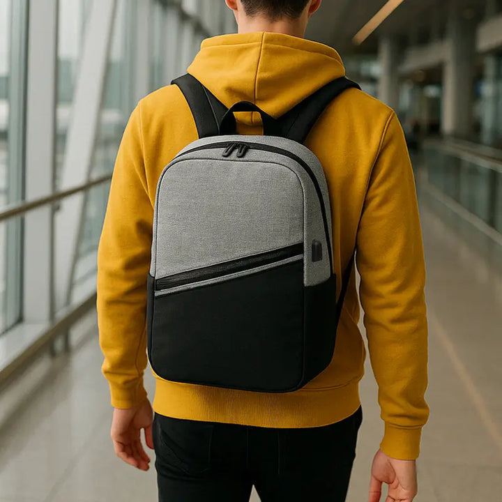 Kit Mochila, Bolsa e Estojo 3 em 1 Unissex