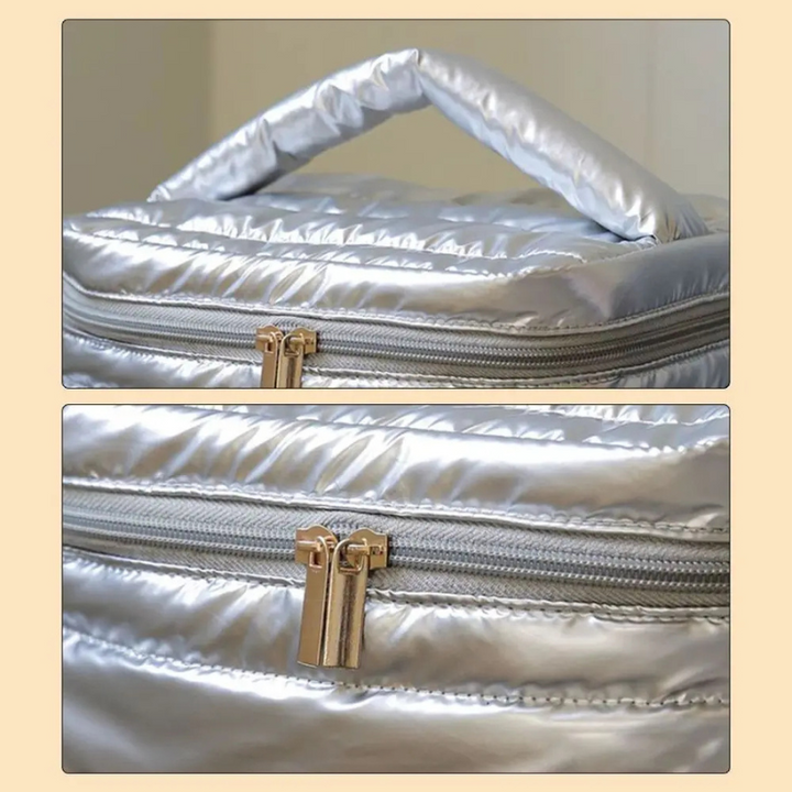 Necessaire Maquiagem Prata