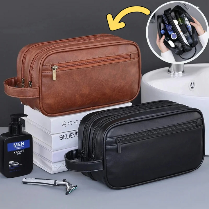 Necessaire Couro 