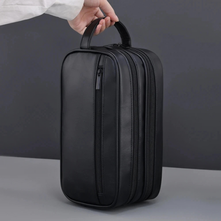 Necessaire Viagem Couro 