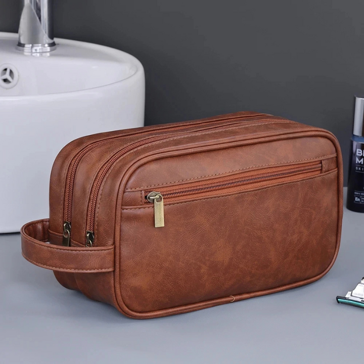 Necessaire de Viagem Marrom