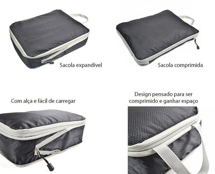 Organizadores de Mala 3 peças