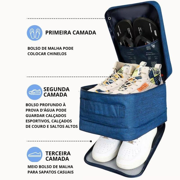Organizador de Sapatos 3 em 1 
