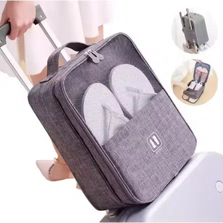 Porta Sapatos 3 em 1 – Organização Prática para Viagem