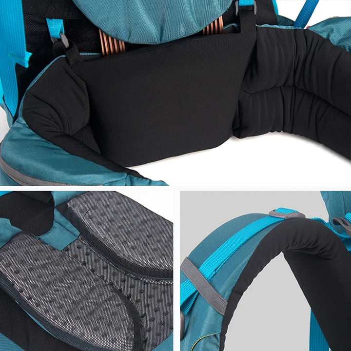 mochila de viagem para trilha 55 litros