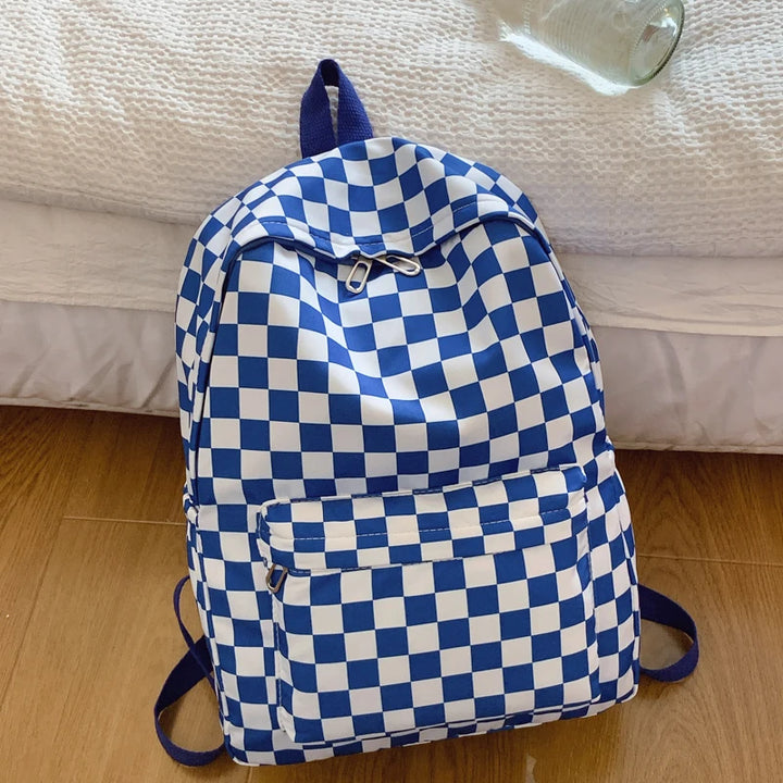 Mochila escolar Xadrez