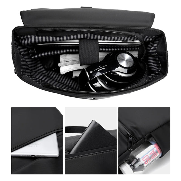 Mochila executiva masculina PrimePack Green