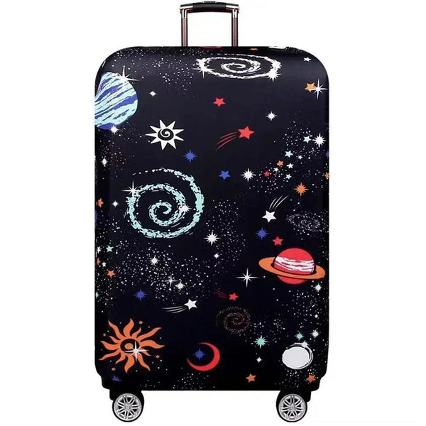 Capa de Bagagem Protetora, ideal para proteger sua mala contra riscos e arranhões. Disponível em 4 tamanhos, fácil de instalar e com design exclusivo para identificação rápida. Perfeita para suas viagens, garantindo segurança e estilo