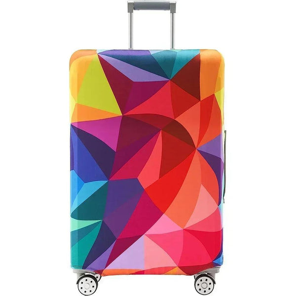 Capa de Bagagem Protetora, ideal para proteger sua mala contra riscos e arranhões. Disponível em 4 tamanhos, fácil de instalar e com design exclusivo para identificação rápida. Perfeita para suas viagens, garantindo segurança e estilo