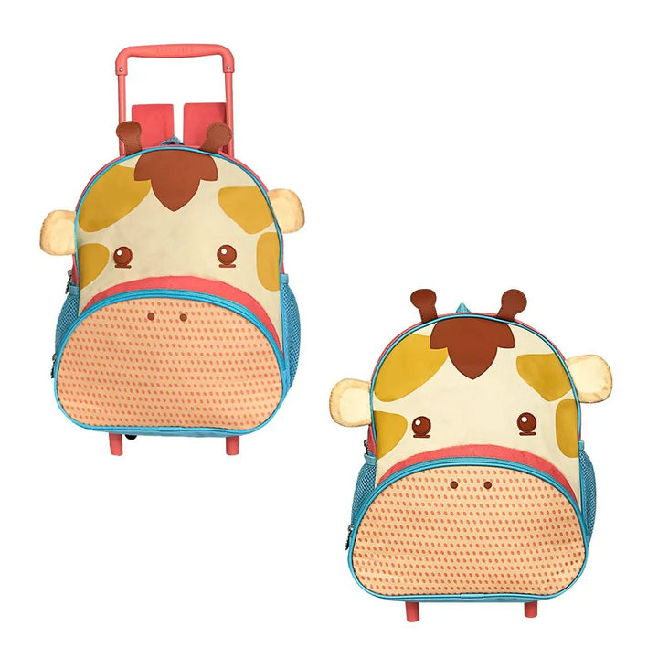 mochila escolar girafa