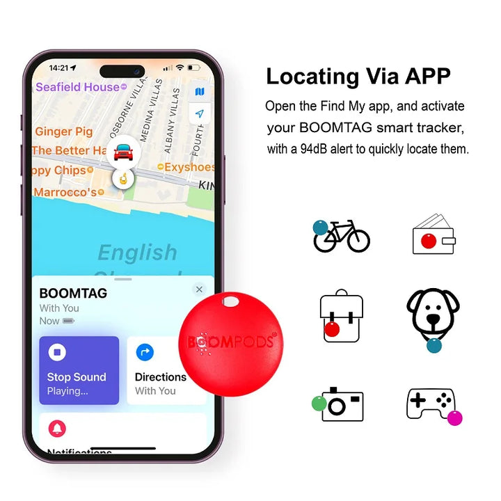 Air Tag para Viagem Rastreador - Invisível e Seguro