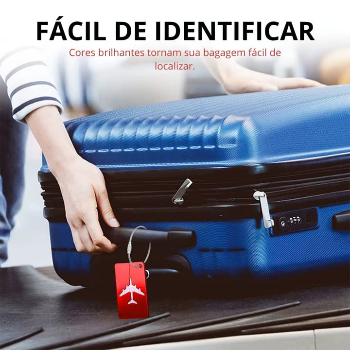 Tag de Mala em Alumínio