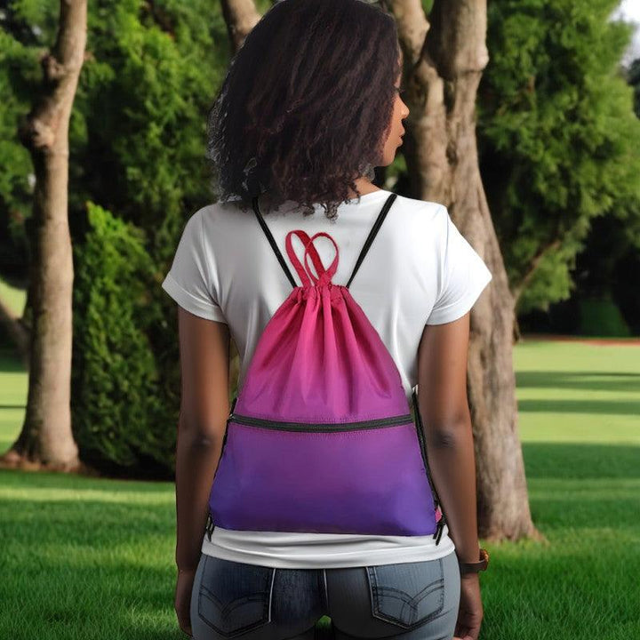 Mochila estilo Sacochila  Impermeável Unissex para Viagem 