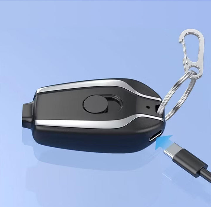 Carregador powerbank  de Celular Chaveiro com carregamento rápido.